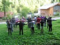 Wildkatze im Zauberwald